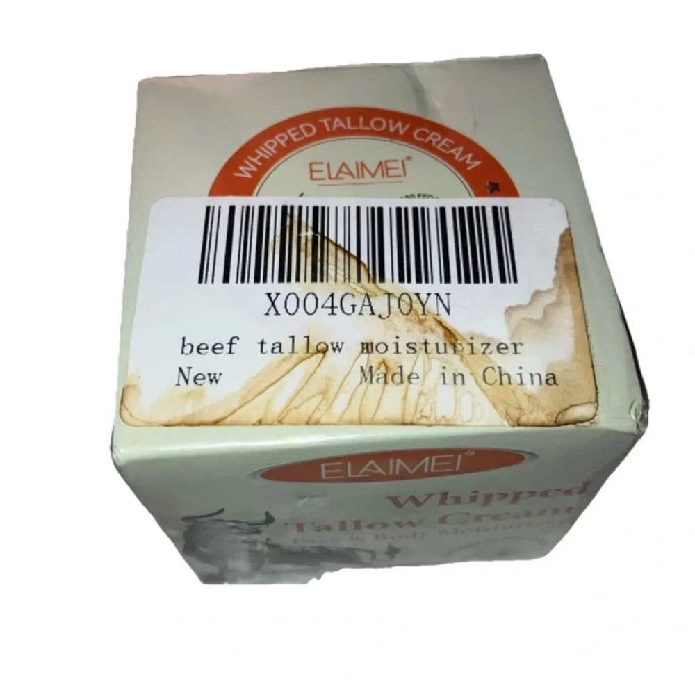 Whipped Tallow Cream Face & Body Moisturizer 60g 2.1oz Grass Fed New Fast Ship
